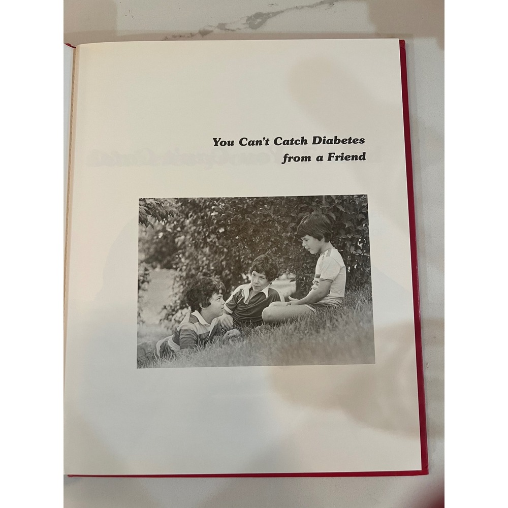 You Cant Catch Diabetes from‎ a Friend 1979 First Edition Hardcover Lynne Kipnis